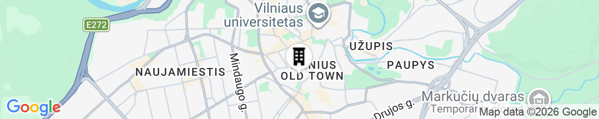 Map for Vilnius Apartments & Suites Old Town