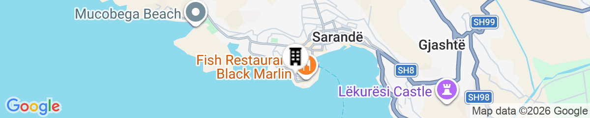 Map for Azure Bay Resort