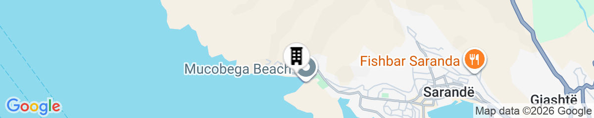 Map for Villa Juna Beach
