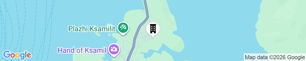 Map for Adele Hotel Ksamil