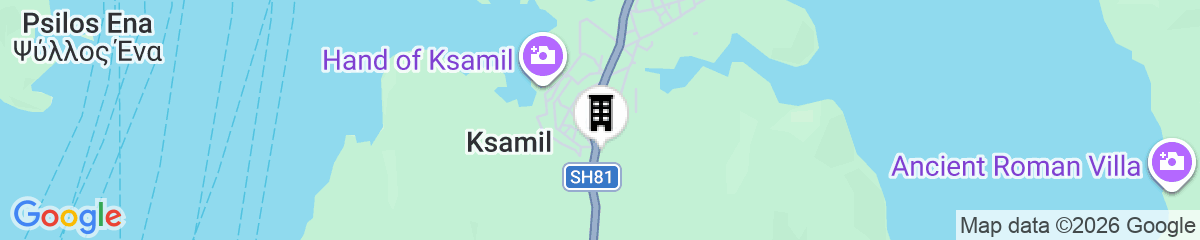 Map for Hotel Chris