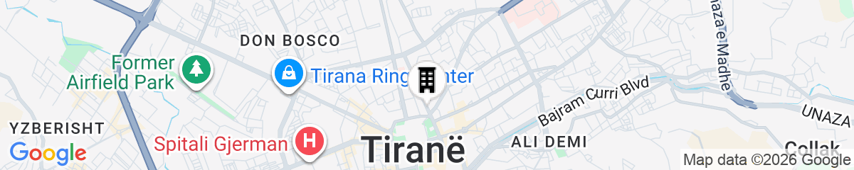 Map for Centrale Hotel Tirana
