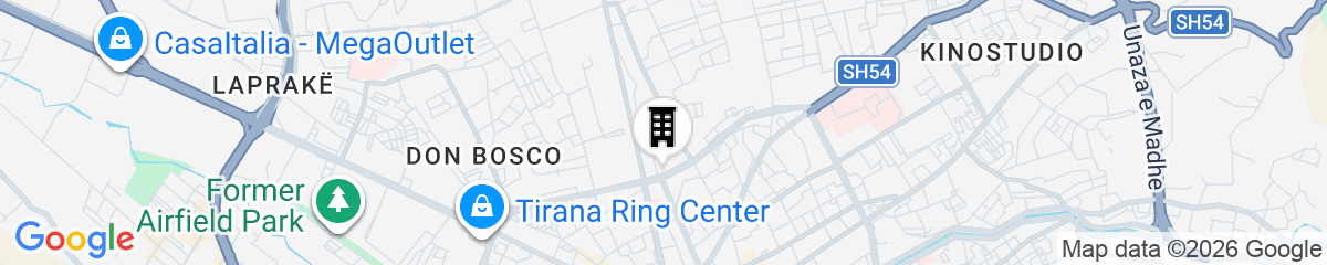Map for Margen Apartments - Tirana City Center