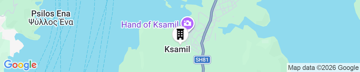 Map for Nobbu Hotel Ksamil