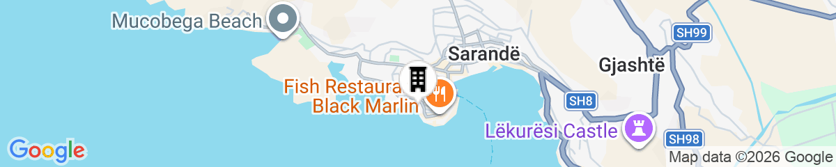 Map for VILA e BARDHE