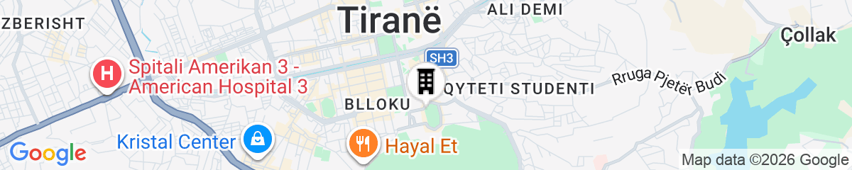 Map for Tirana Marriott