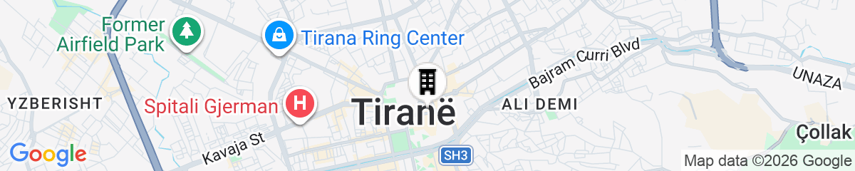 Map for Maritim Hotel Plaza Tirana
