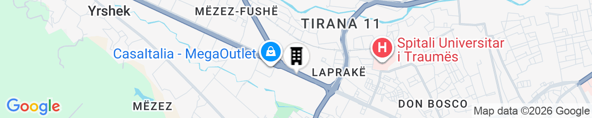 Map for Mercure Tirana