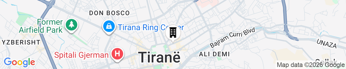 Map for Capital Tirana Hotel