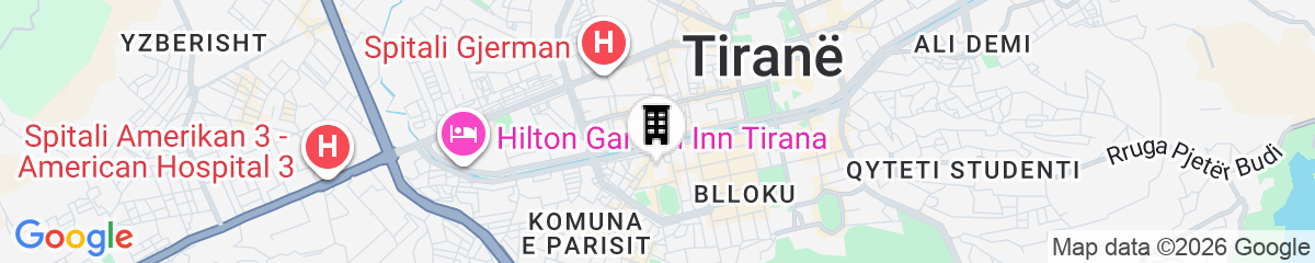 Map for Hotel Antigone