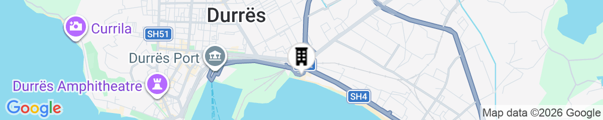 Map for Cosmo Beach Hotel