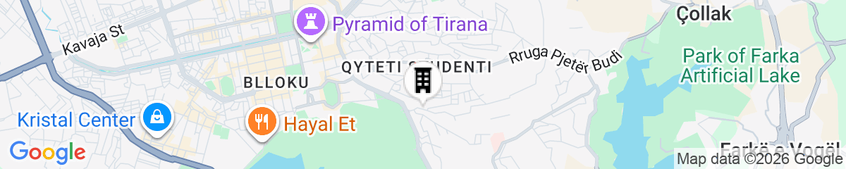 Map for Hotel Pandora Residence