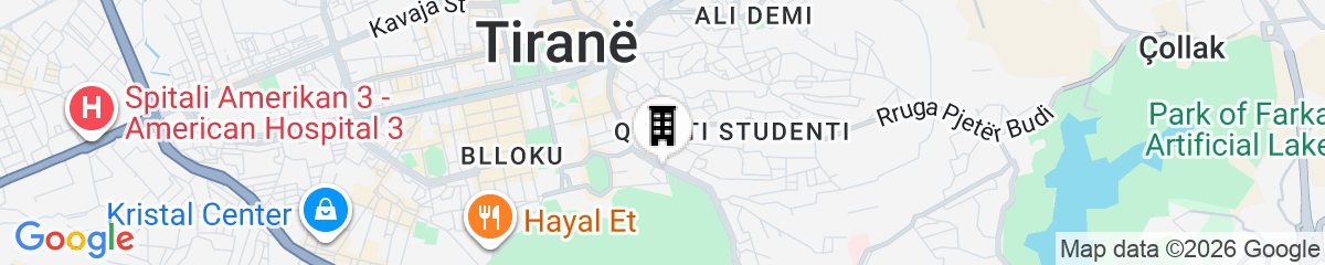 Map for Iliria Hotel