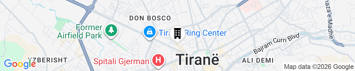 Map for Hotel Kruja