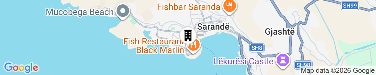 Map for Hoteleks