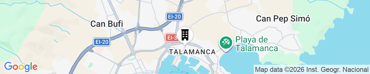 Map for Ibiza Gran Hotel