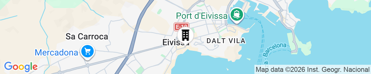Map for Suncoast Ibiza Hotel - Adults Only