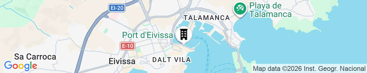 Map for Ryans La Marina