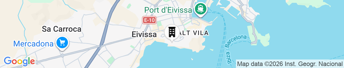 Map for Hostal Costa Blanca
