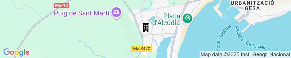 Map for Siesta I Apartment