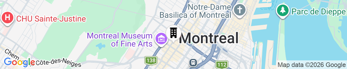 Map for Le Mount Stephen