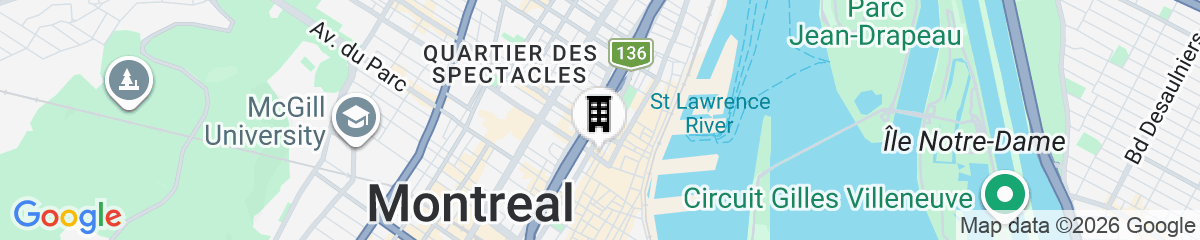 Map for Hotel Place d'Armes