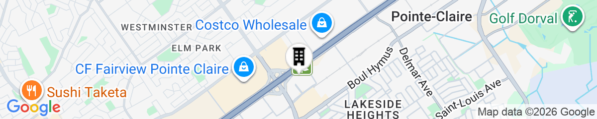 Map for Embassy Suites by Hilton Montreal Airport