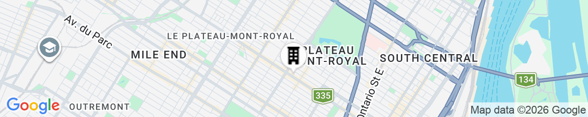 Map for Unique Stays - 4119 St-Denis
