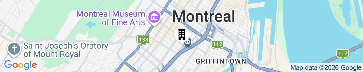 Map for Auberge Les Bons Matins