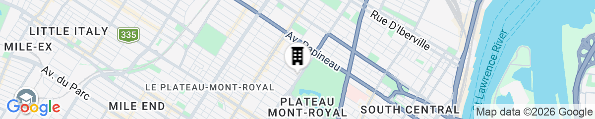 Map for Auberge de La Fontaine