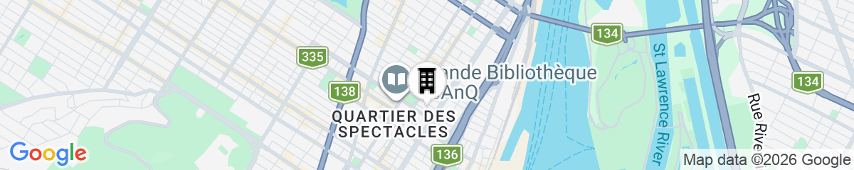 Map for Hotel Les Suites Labelle
