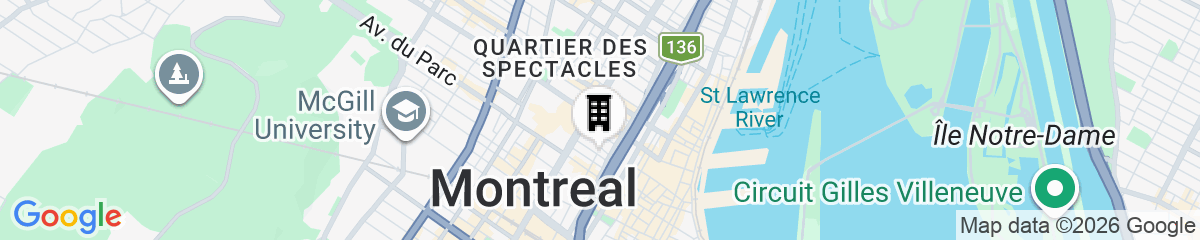 Map for Bakan - Quartier des Congres