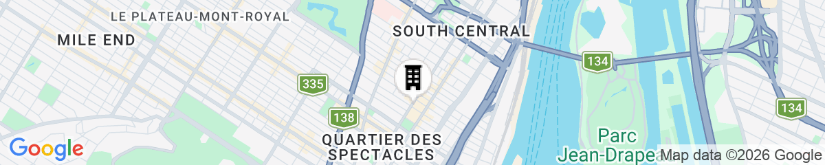 Map for Hotel le Coach