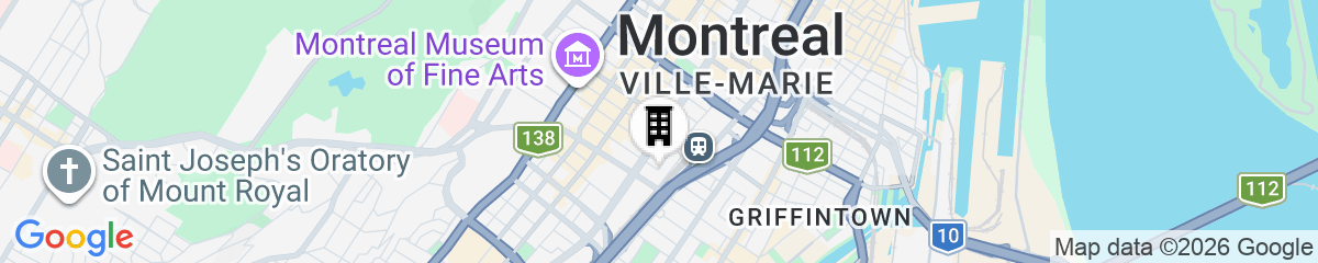 Map for Auberge Saintlo Montréal  - Hostel