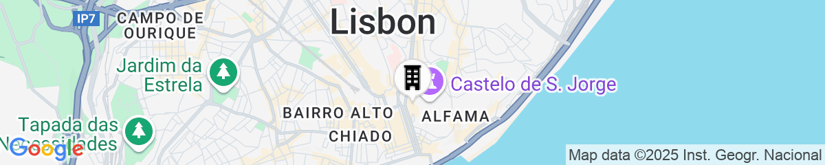 Map for Casa Teva Lisboa Boutique Hotel by chic&basic