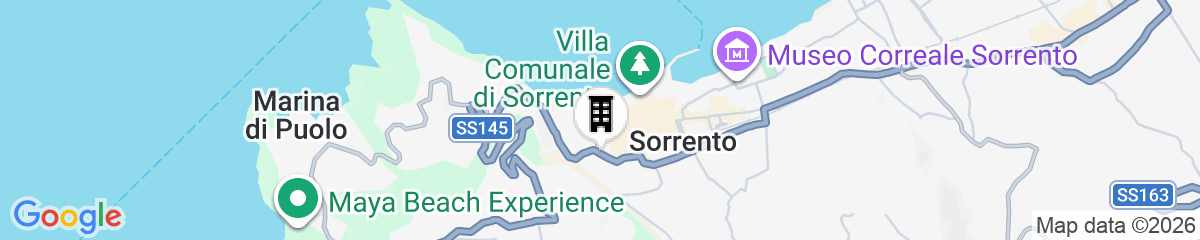 Map for The Night Guest House Sorrento