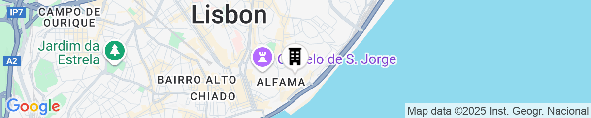 Map for Hotel Vincci Alfama