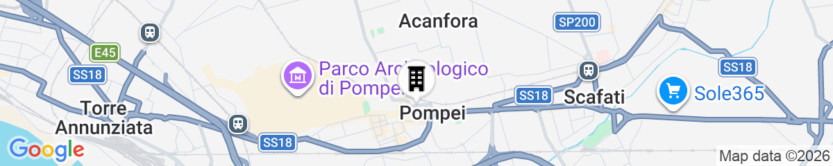 Map for Gemmis in Pompeii