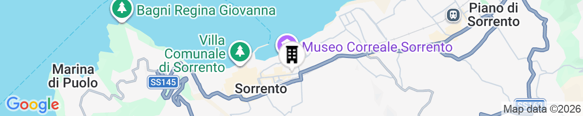 Map for Lemon Rooms Sorrento