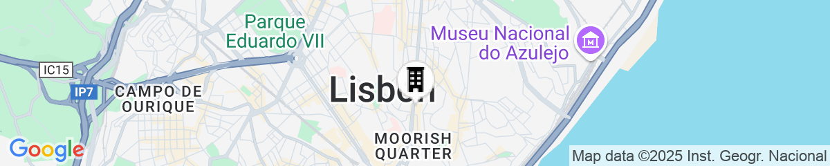 Map for 1908 Lisboa Hotel