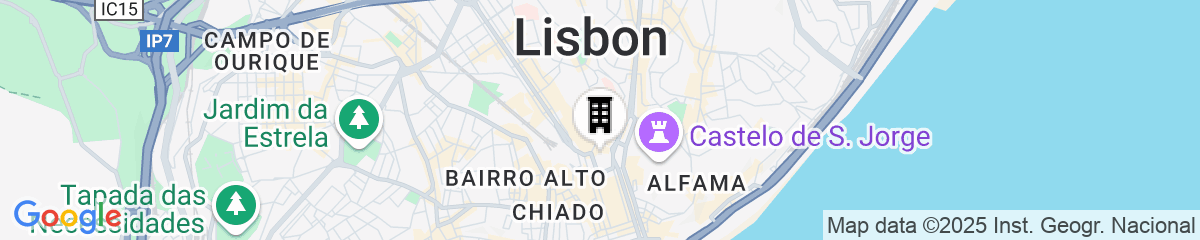 Map for Convent Square Lisbon, Vignette Collection by IHG