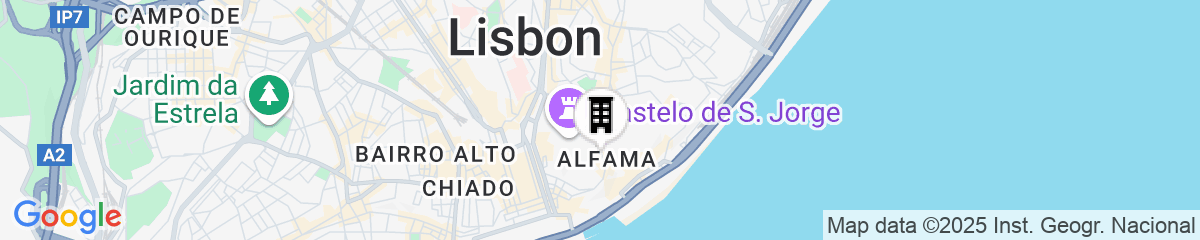 Map for Pousada Alfama