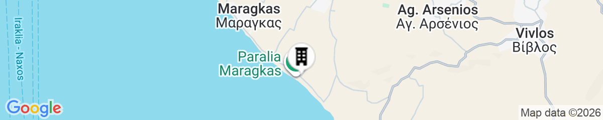 Map for Almiriki Naxos Beachside Living