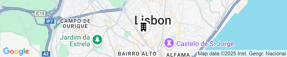 Map for Heritage Avenida Liberdade, a Lisbon Heritage Collection