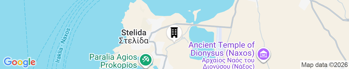 Map for Naxos Palace Hotel