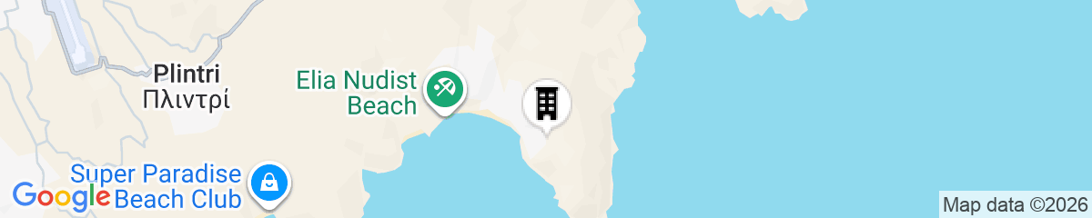 Map for Cova Mykonos Suites