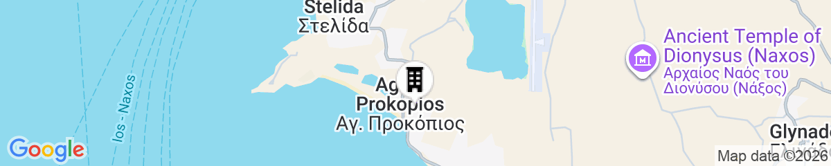 Map for Agios Prokopios Hotel