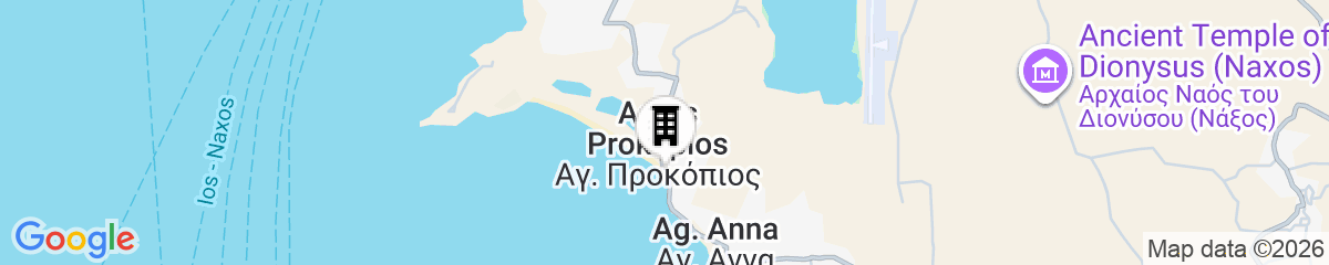 Map for Nikos Apartments & Studios