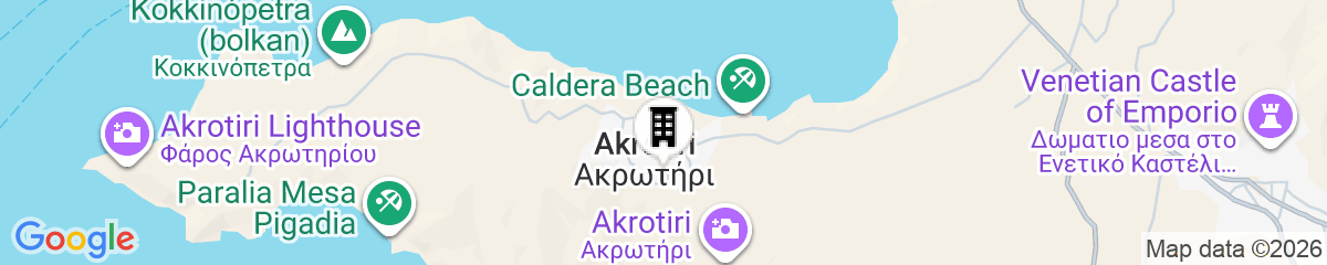 Map for Absolute Paradise Santorini- Adults Only