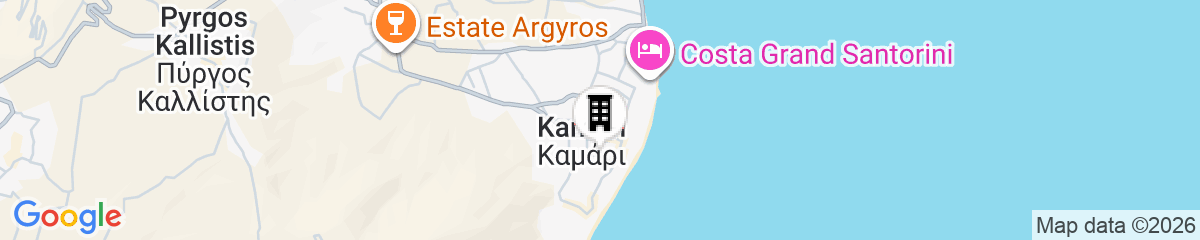Map for Polydefkis Hotel